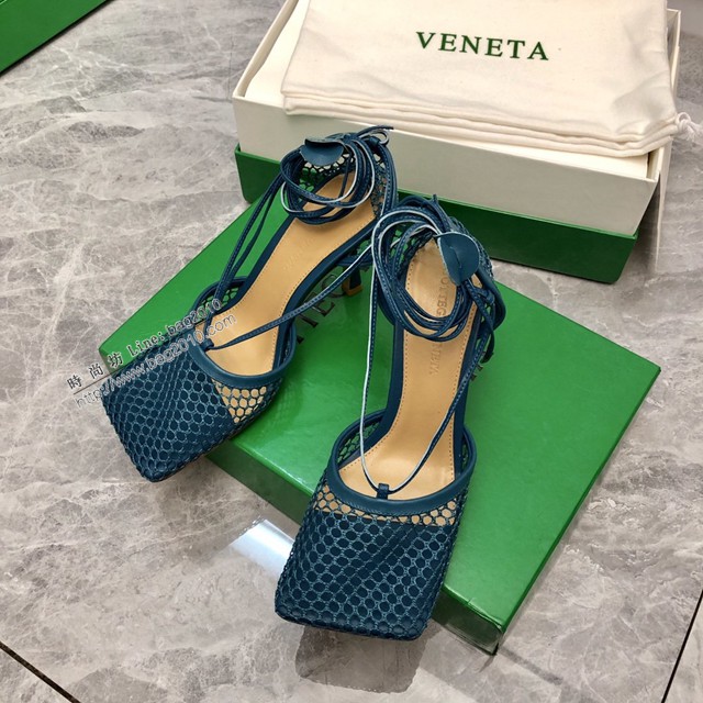 BOTTEGA VENETA高端時尚女鞋 寶緹嘉22春夏新款網紗高跟鞋 dx3529